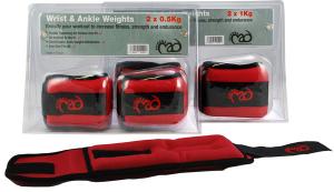 Fitness Mad Wrist and Ankle Weights 2 x 0.5kg