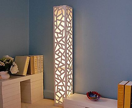 Floor Lamp Creative Floor Lamp Home Design Minimalist Modern Bedroom Living Room Night Light Hollow-Out Carved Shade