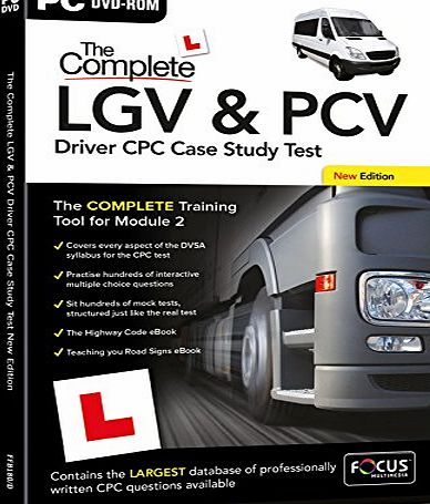 FOCUS MULTIMEDIA The Complete LGV and PCV Driver CPC Case study Test