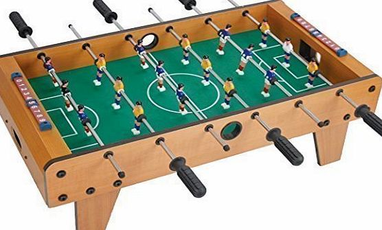 Foosball Table DELUXE TABLE TOP MINI FOOTBALL TABLE FOOSBALL PLAYERS FAMILY GAME TOY XMAS GIFT