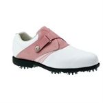 Womens AQL Golf Shoes (white/pink)