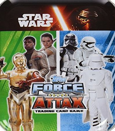 Force Attax Topps Star Wars Force Attax Tin - Includes Special Limited Edition Card (1 x random shipped)