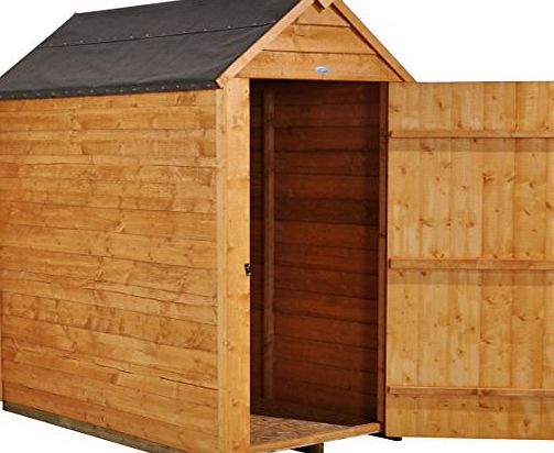 Forest ODA3D5NWHD 3 x 5 ft Overlap Security Shed - Autumn Gold