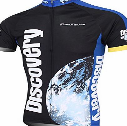 FreeFisher  Mens Cycling Bicycle Jersey L