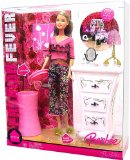 Frilly Lily BARBIE FASHION FEVER DOLL and FURNITURE
