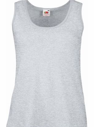  Lady-fit Valueweight Vest Heather Grey M