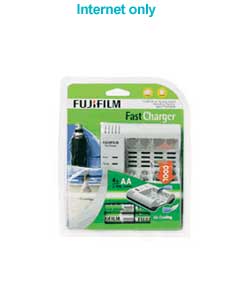Fuji Battery Charger and Batteries