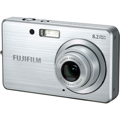 FinePix J10 Silver Compact Camera