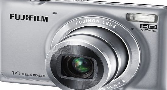 Fujifilm FinePix JX370 Digital Camera - Silver (14MP, 5 x Optical Zoom) 2.7 inch LCD Screen