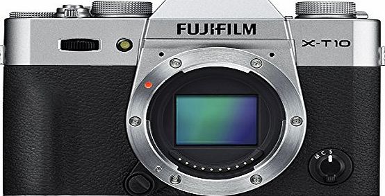 Fujifilm X-T10 Compact System Camera (16 MP, CMOS Sensor) - Silver