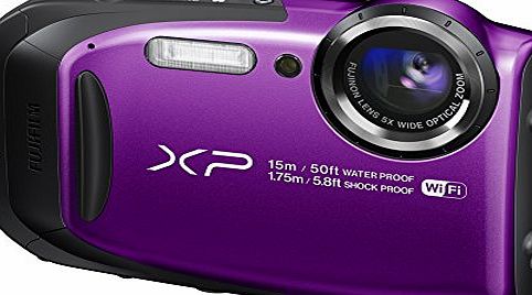 Fujifilm XP80 FinePix Digital Camera - Purple (16.4 MP, 5x Optical Zoom)
