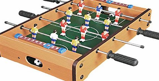 Fun Daisy Home Series Tabletop Football Foosball Table Wooden Soccer Boys Game Play Arcade Style Wood