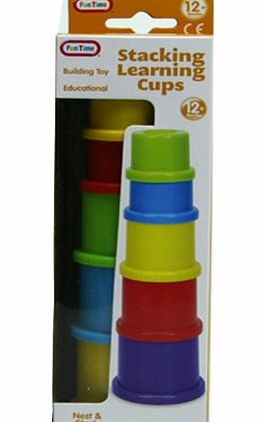 Funtime Fun Time Stacking Building Toy Learning Cups