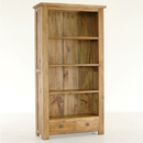 FurnitureToday Breton pine 2 drawer bookcase