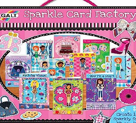 Galt Toys Girl Club Sparkle Card Factory