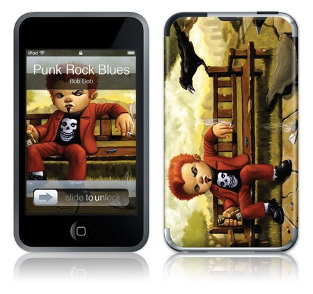 GelaSkins iPod Touch GelaSkin Punk Rock Blues by Bob Dob