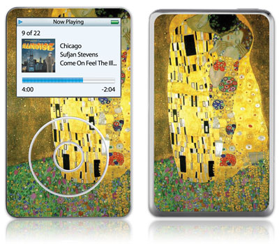 GelaSkins iPod Video GelaSkin The Kiss by Gustav Klimt