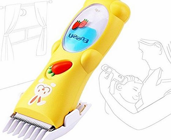 Generic Baby Hair Clipper Trimmer Enssu Super Quiet IP-X7 Waterproof USB Rechargeable Professional Electric Haircuts Haircutting Kit for Babies Kids Children