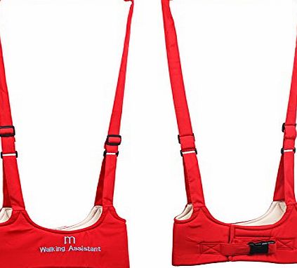 Generic Babywalker Baby Toddler Walking Assistant Protective Belt Carry Trooper Walking Harness Learning Assistant Learning Walk Safety Reins Harness Walker Wings (Red)