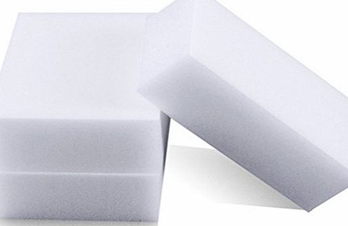 Generic Magic Cleaning Eraser Sponge Melamine Foam High Quality 90 X 50 X 15mm (Pack Of 50)
