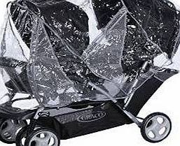 Generic RAINCOVER TO FIT COSATTO SHUFFLE TANDEM PUSHCHAIR