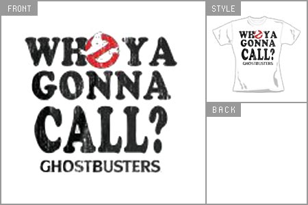(Who You Gonna Call) Skinny T-Shirt