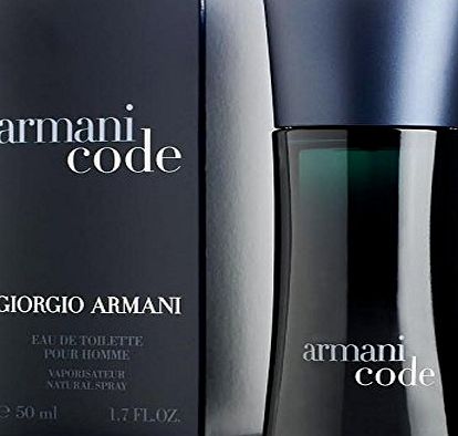 Giorgio Armani Code Eau de Toilette Spray for Men - 50 ml
