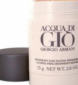 Giorgio Armani M-BB-1060 Acqua Di Gio - 2.6 oz - Alcohol Free Deodorant Stick
