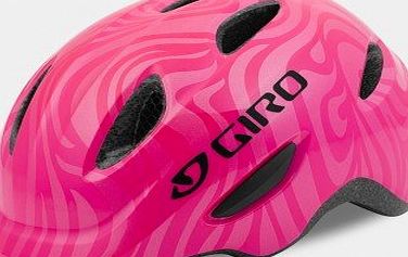 Giro Scamp Mips Kids Helmet in Bright Pink Swirl XS 47-61CM, BRIGHT PINK SWIRLS