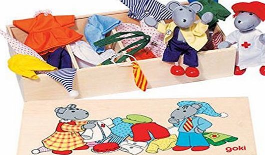  Flexible Puppets Mouse Dress-Up Box