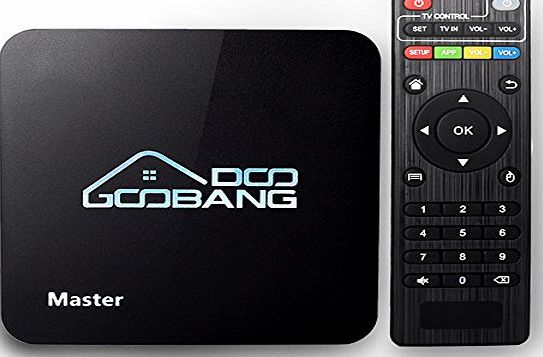 GooBang Doo 2017 Model GooBang Doo Master Android 5.1 TV Box with Bluetooth 4.0 Amlogic S905 64 Bits Quad Core Streaming Media Player,Unique GooBang Doo Server(OTA) and True 4K Playing