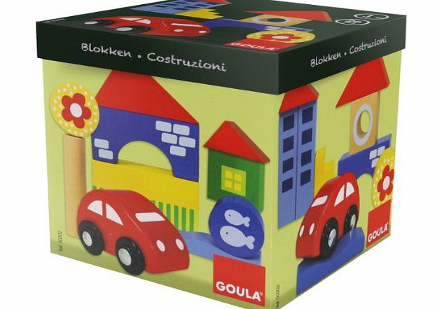 Goula Wooden Construction Pack (26 Pieces)