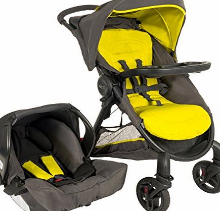 Graco Fast Action Fold Travel System (Sport Lime)