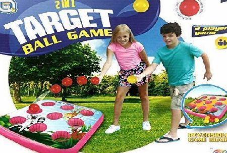 Grafix 2 in 1 Target Ball Game Indoor amp; Outdoor Family Fun