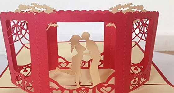 GrandGift Lover amp; Heart 3D Pop Up Greeting Cards Anniversary Baby Birthday Easter Halloween Mothers Fathers Day New Home New Year Thanksgiving Valentine Wedding Christmas