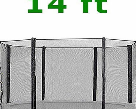 Green Bay Greenbay 14FT TRAMPOLINE REPLACEMENT SAFETY NET ENCLOSURE SURROUND Outdoor