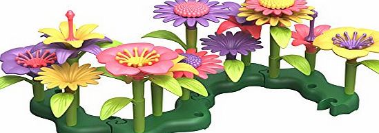 Green Toys Build a Bouquet Flower Set for Children - Arts amp; Craft Toys for Toddlers