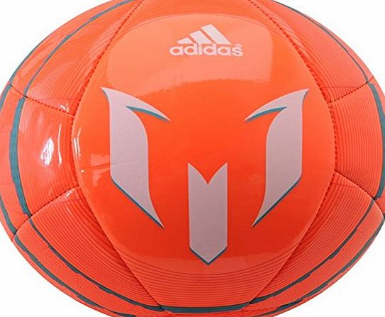 GSM-FONZ Adidas Glider Football by (GSM-Fonz) (Messi10 F B51 Solar/Orange, 5)