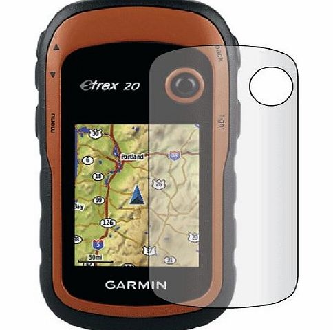 Guarmor - 3x Garmin eTrex 10 20 30 Handheld GPS Premium Clear LCD Screen Protector Guard Film