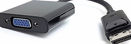 Hakkain DisplayPort Male DP to VGA Female Adapter Cable Converter for Macbook PC Laptop