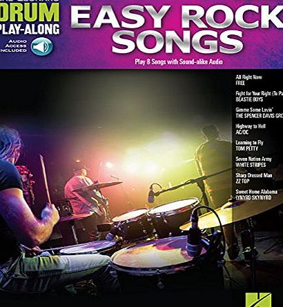 Hal Leonard London Easy Rock Songs: Drum Play-Along Volume 42