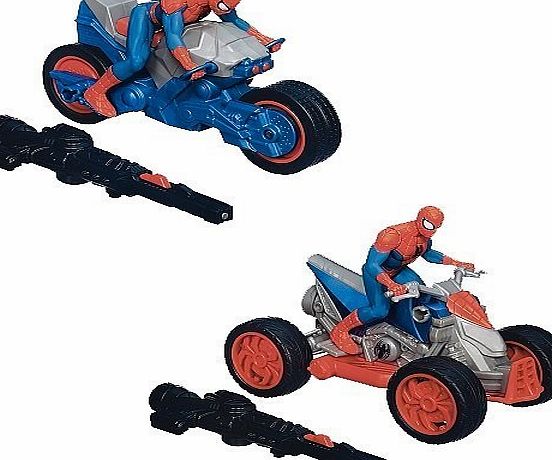 Hasbro Ultimate Spider-Man Quick Launch Racers (one supplied, styles vary)