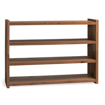 Hasena Kari Dark Solid Oak 3 Shelf Bookcase