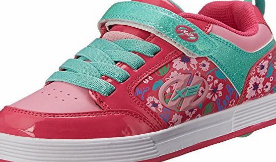 Heelys X2 Thunder Berry Light Pink Mint Shoes (2 UK)