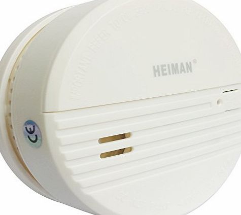 HEIMAN Independent Smoke Detector Smoke Alarm Fire Alarm With Photoelectric Sensor