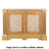 Radiator Cabinet - Oak Effect Extra Large Size 2230x900mm