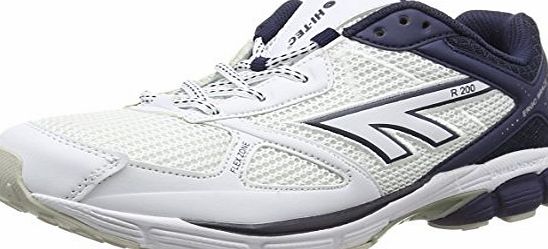 Hi-Tec Mens R200 Multisport Outdoor Shoes - White (White/Navy/Silver 011), 9 UK (43 EU)