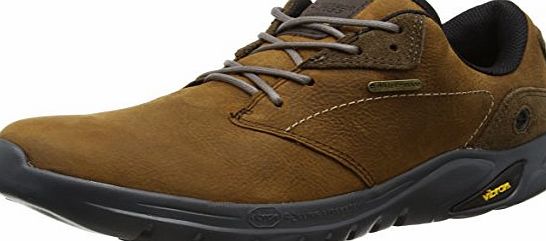 Hi-Tec Mens V-Lite Walk-Lite Witton Waterproof Walking Shoes - Brown (Dark Chocolate/Brown/Core Gold 041), 10 UK (44 EU)