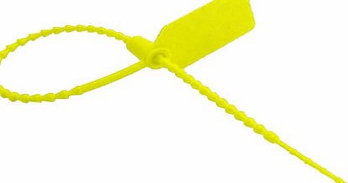 Hilltop Products Security Tag Seal / Fire Seal - Pack of 100 - Yellow