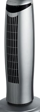 Honeywell HO-1100RE Oscillating Tower Fan with Remote Control - Chrome